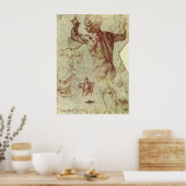 リビアシビルバイミケランジェロ勉強 ポスター (キッチン)