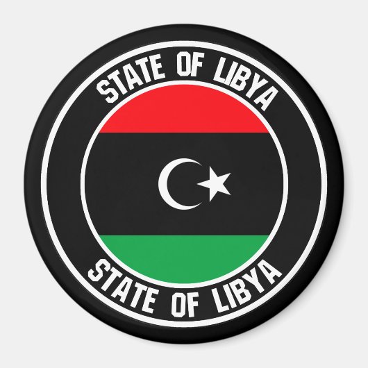 リビア丸エンブレム マグネット (正面)