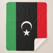 リビア国旗 シェルパブランケット (正面)