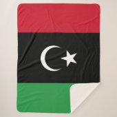 リビア国旗 シェルパブランケット (正面)
