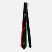 リビア国旗 ネクタイ (正面)