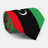 リビア国旗 ネクタイ (ロール)