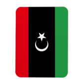 リビア国旗 マグネット (縦)