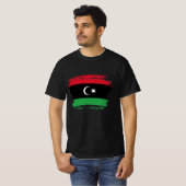 リビア国旗 Tシャツ (正面フル)