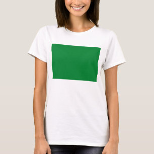 リビア国旗x地図Tシャツ Tシャツ