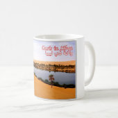 リビア – オアシス –  コーヒーマグカップ (正面右)