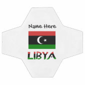 リビア リビア国旗 オーダーメイド サッカーボール (フラット)