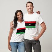 リビア(リビア)国旗 Tシャツ (ユニセックス)