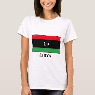 リビア（リビア）国旗 Tシャツ