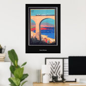 リビエフランスのラヴィンテージレトロプリント ポスター (ホームオフィス)