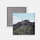 リビエラのエゼフランスのの町 マグネット (正面/裏面)