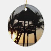 リビエラのマヤのカンクンメキシコのゲルのマウスパッド セラミックオーナメント (左)