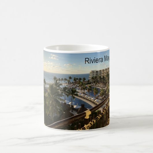 リビエラのマヤカンクンメキシコ-マグ コーヒーマグカップ (中央)