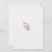 リビエラの庭 40周年結婚記念日 招待状 (裏面)