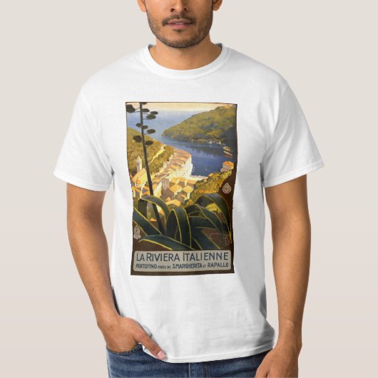 リビエライタリアンイタリア服 Tシャツ (正面)