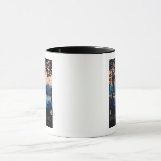 リビエライタリアン旅行ポスター マグカップ (中央)