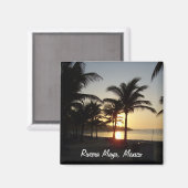 リビエラマヤカンクンメキシコカリブのシーマグネット マグネット (正面/裏面)