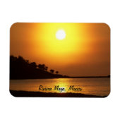 リビエラマヤカンクンメキシコカリブのシーマグネット マグネット (横)