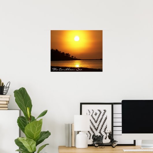 リビエラマヤカンクンメキシコカリブの海アットドーン ポスター (ホームオフィス)