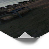 リビエラマヤカンクンメキシコビーチバケーション ポスター (角)