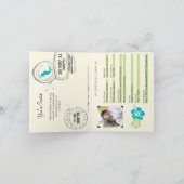 リビエラマヤパスポート結婚式招待状 招待状 (内部)