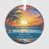 リビエラマヤビーチバケーション オーナメント (裏面)