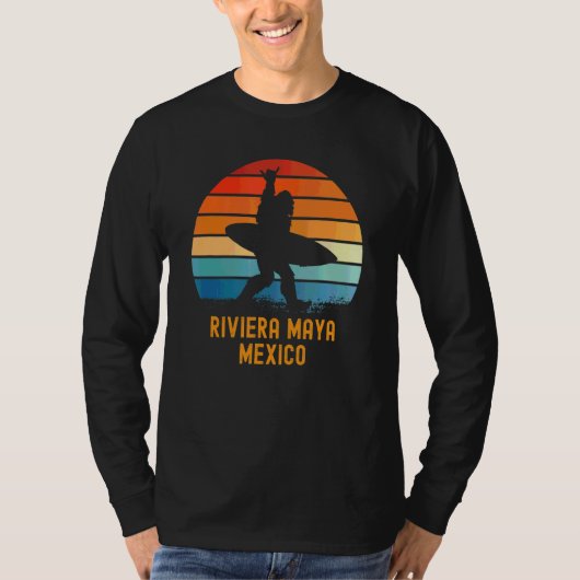 リビエラマヤメキシコサスカッチ土産 Tシャツ (正面)