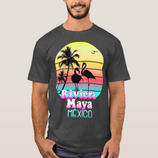 リビエラマヤメキシコトロピカルバケーションサマー Tシャツ