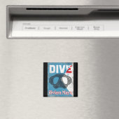 リビエラマヤヴィンテージスキューバダイビングマスク マグネット (インサイチュ (食洗機))