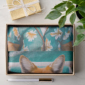 リビエララスカルFoxyサマーおもしろいティッシュペーパー 薄葉紙 (ギフト)