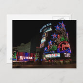 リビエララスベガスアットナイト写真はがき ポストカード (正面/裏面)