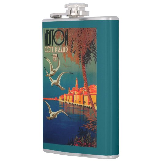 リビエラ旅行ポスター# 1 フラスク (左)