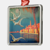 リビエラ旅行ポスター# 1 メタルオーナメント (左)