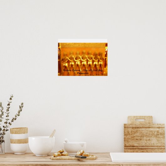 リビエラ熱狂するの少女たちのポスター ポスター (キッチン)