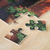 リビエラ通りビューオブカラフルアイタリアンレー ジグソーパズル (側面)