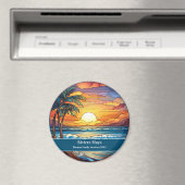 リビエラ・マヤ ビーチバケーション マグネット (インサイチュ (食洗機))