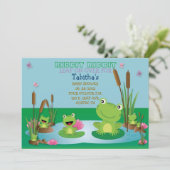 リビットリビット招待状 招待状 (スタンド正面)