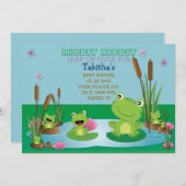 リビットリビット招待状 招待状 (正面/裏面)