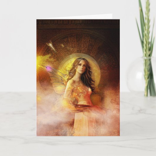 リビングおとぎ話グリーティングカード カード (正面)