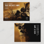 リビングアートゴールデンビジネスカード 名刺 (正面/裏面)