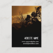 リビングアートゴールデンビジネスカード 名刺 (裏面)