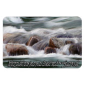 リビングウォーターの感動的川 マグネット (横)