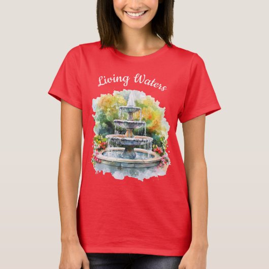 リビングウォーターズTシャツ Tシャツ (正面)