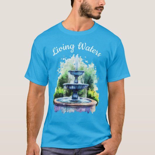 リビングウォーターズTシャツ Tシャツ (正面)