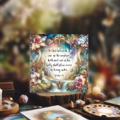 リビングウォーターバースアールヌーボーウォーターカラーイースター シーズンカード