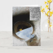 リビングウォーター カード (黄色い花)