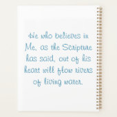 リビングウォーター  プランナー手帳 (裏面)