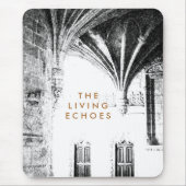 [リビングエコー]ゴシック建築のスケッチ マウスパッド (正面)