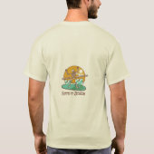 リビングオンサンシャインティー Tシャツ (裏面)