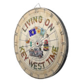 リビングオン鍵ウェストタイム ダーツボード (正面右)